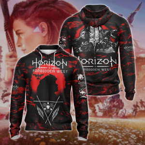 Horizon Forbidden West 3D All Over Print T-shirt Tank Top Zip Hoodie Pullover Hoodie Hawaiian Shirt Beach Shorts Jogger Zip Hoodie S 