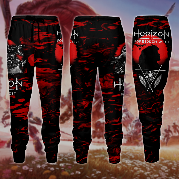 Horizon Forbidden West 3D All Over Print T-shirt Tank Top Zip Hoodie Pullover Hoodie Hawaiian Shirt Beach Shorts Jogger Joggers S