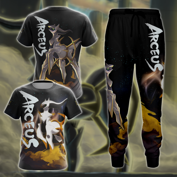 Pokémon Legends: Arceus 3D All Over Print T-shirt Tank Top Zip Hoodie Pullover Hoodie Hawaiian Shirt Beach Shorts Jogger