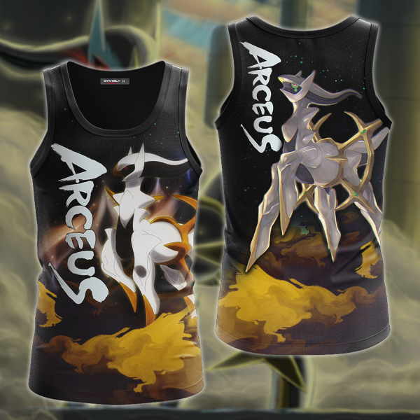 Pokémon Legends: Arceus 3D All Over Print T-shirt Tank Top Zip Hoodie Pullover Hoodie Hawaiian Shirt Beach Shorts Jogger Tank Top S