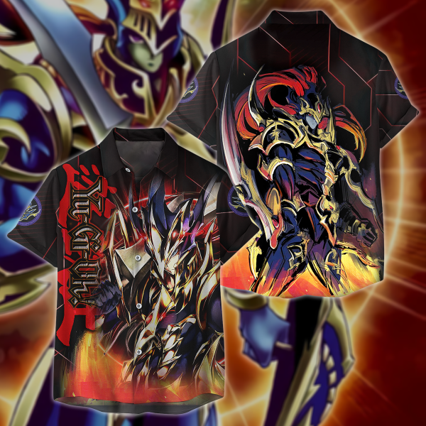 Yu-gi-oh! Black Luster Soldier 3D All Over Print T-shirt Tank Top Zip Hoodie Pullover Hoodie Hawaiian Shirt Beach Shorts Jogger Hawaiian Shirt S