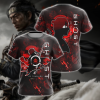 Ghost of Tsushima 3D All Over Print T-shirt Tank Top Zip Hoodie Pullover Hoodie Hawaiian Shirt Beach Shorts Jogger T-shirt S