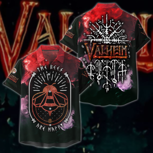 Valheim All 3D Over Print T-shirt Tank Top Zip Hoodie Pullover Hoodie Hawaiian Shirt Beach Shorts Jogger Hawaiian Shirt S 