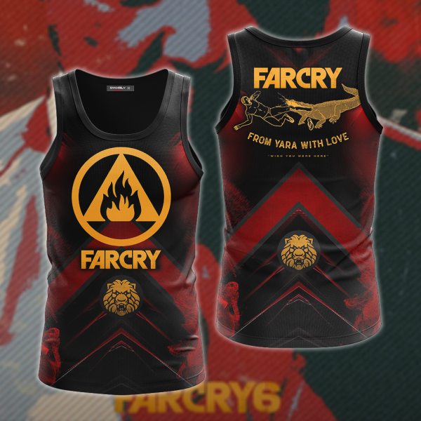 Farcry 6 3D All Over Print T-shirt Tank Top Zip Hoodie Pullover Hoodie Hawaiian Shirt Beach Shorts Jogger Tank Top S