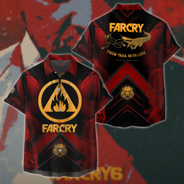 Farcry 6 3D All Over Print T-shirt Tank Top Zip Hoodie Pullover Hoodie Hawaiian Shirt Beach Shorts Jogger Hawaiian Shirt S