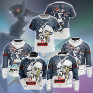 Pokémon Legends: Arceus 3D All Over Print T-shirt Tank Top Zip Hoodie Pullover Hoodie Hawaiian Shirt Beach Shorts Jogger   