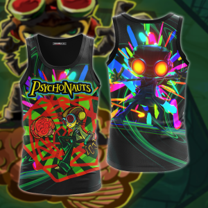 Psychonauts 2 3D All Over Print T-shirt Tank Top Zip Hoodie Pullover Hoodie Hawaiian Shirt Beach Shorts Jogger Tank Top S 