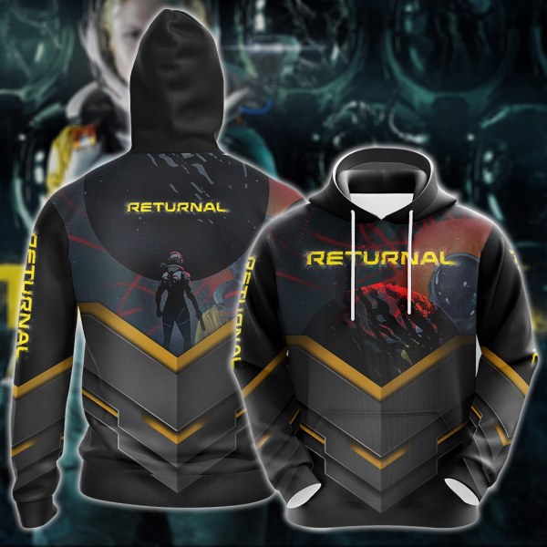 Returnal 3D All Over Print T-shirt Tank Top Zip Hoodie Pullover Hoodie Hawaiian Shirt Beach Shorts Jogger Hoodie S