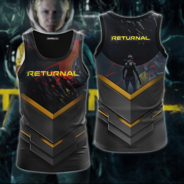 Returnal 3D All Over Print T-shirt Tank Top Zip Hoodie Pullover Hoodie Hawaiian Shirt Beach Shorts Jogger Tank Top S