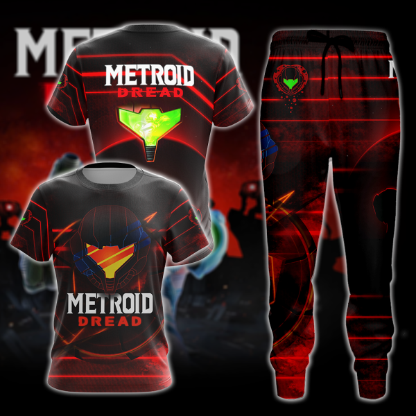 Metroid Dread All Over Print T-shirt Tank Top Zip Hoodie Pullover Hoodie Hawaiian Shirt Beach Shorts Jogger