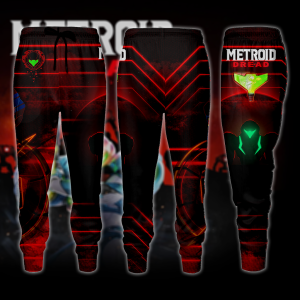 Metroid Dread All Over Print T-shirt Tank Top Zip Hoodie Pullover Hoodie Hawaiian Shirt Beach Shorts Jogger Joggers S 