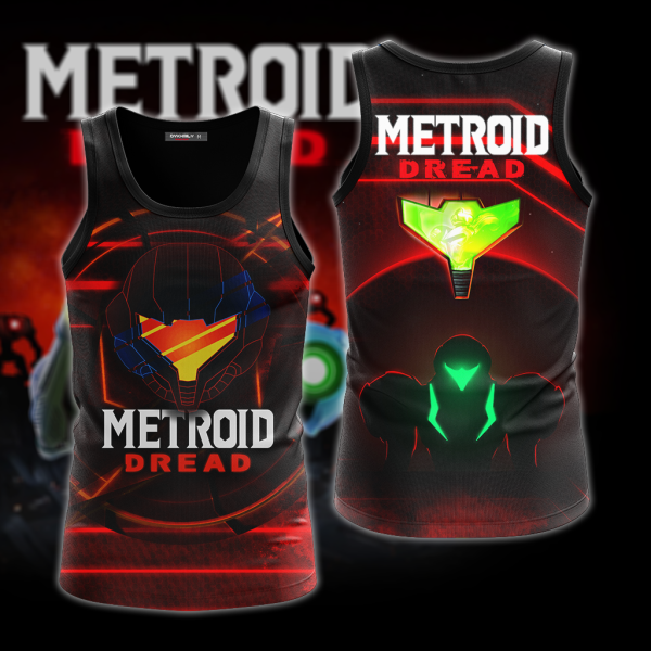 Metroid Dread All Over Print T-shirt Tank Top Zip Hoodie Pullover Hoodie Hawaiian Shirt Beach Shorts Jogger Tank Top S