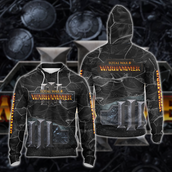 Total War: Warhammer 3 All Over Print T-shirt Tank Top Zip Hoodie Pullover Hoodie Hawaiian Shirt Zip Hoodie S