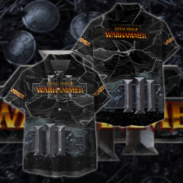 Total War: Warhammer 3 All Over Print T-shirt Tank Top Zip Hoodie Pullover Hoodie Hawaiian Shirt Hawaiian Shirt S