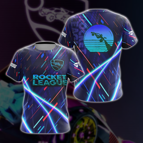 Rocket League All Over Print T-shirt Tank Top Zip Hoodie Pullover Hoodie Hawaiian Shirt T-shirt S