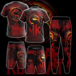 Mortal Kombat All Over Print T-shirt Tank Top Zip Hoodie Pullover Hoodie Hawaiian Shirt   