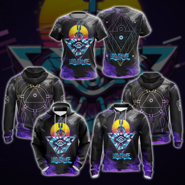 Yu-gi-oh! All Over Print 3D T-shirt Tank Top Zip Hoodie Pullover Hoodie Hawaiian Shirt Beach Shorts Jogger