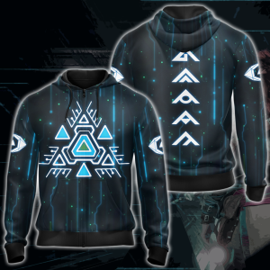 Horizon Zero Dawn All Over Print T-shirt Tank Top Zip Hoodie Pullover Hoodie Hawaiian Shirt Zip Hoodie S 