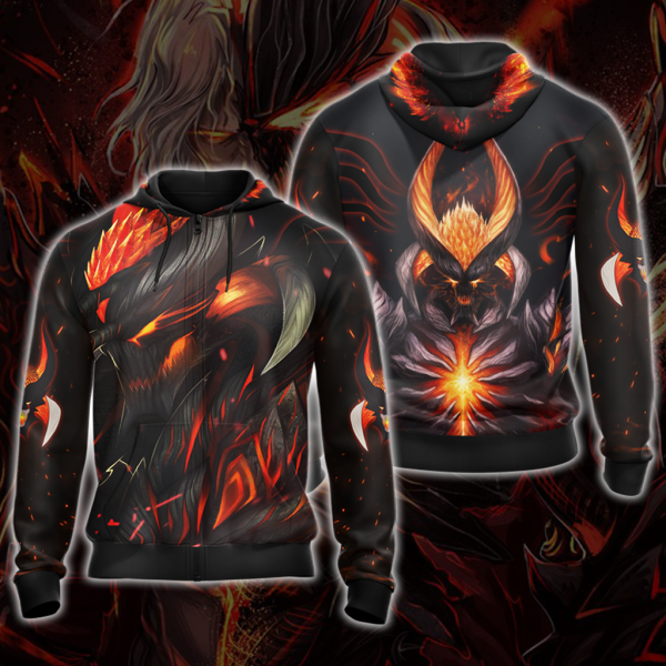 Devil May Cry - Dante Sin Devil Trigger All Over Print T-shirt Tank Top Zip Hoodie Pullover Hoodie Hawaiian Shirt Zip Hoodie S