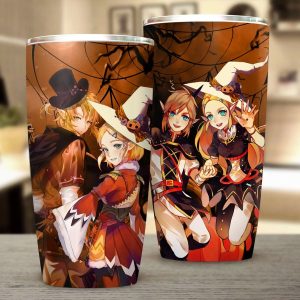 The Legend of Zelda Link & Zelda Halloween Tumbler 20oz  