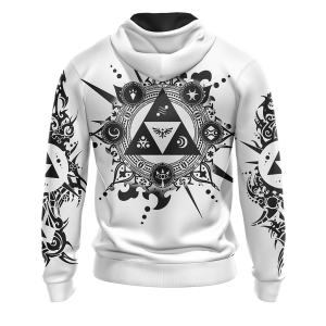 Personalized The legend of Zelda All Over Print T-shirt Zip Hoodie Pullover Hoodie   