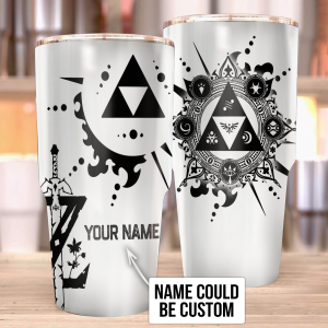 Personalized The legend of Zelda Tumbler 30oz (Curve)  