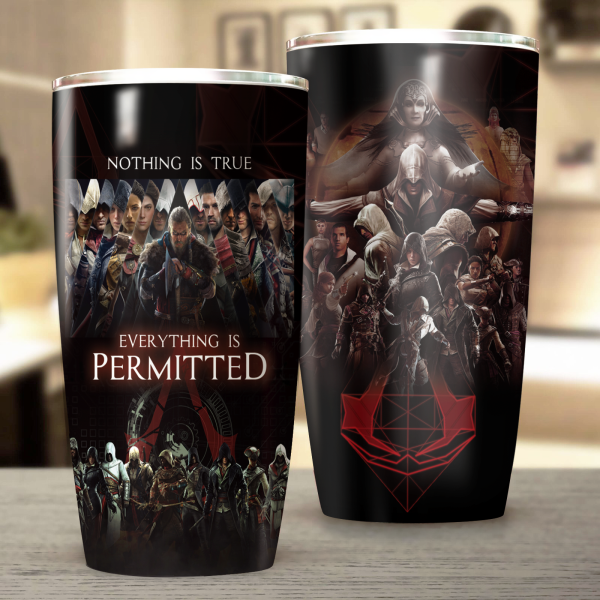 Nothing is True - Everything is Permitted Assassin's Creed Tumbler 20oz