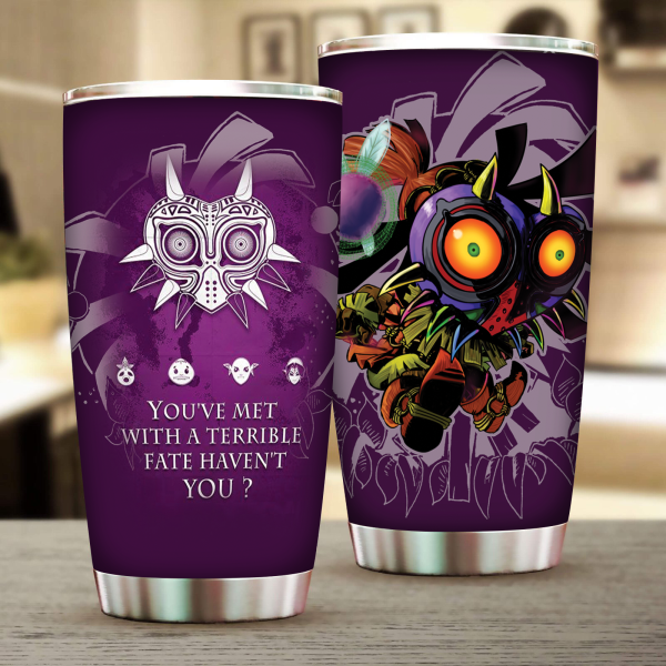 The Legend Of Zelda Majora's Mask You've Met With A Terrible Fate Haven't You Tumbler 20oz