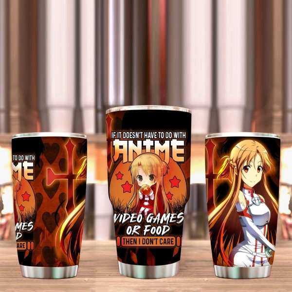 If it doesn't have to do with anime or food then I don't care Chibi Asuna Sword Art Online Tumbler