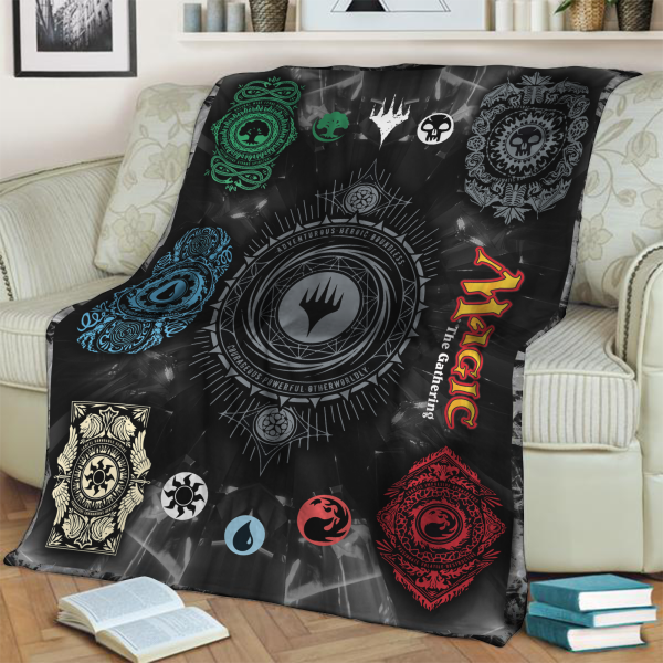 Magic: The Gathering Ornaments 3D Throw Blanket 150cm x 200cm