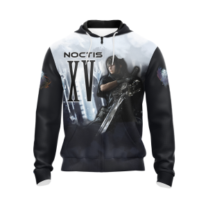 Noctis Final Fantasy XV Weapon Unisex 3D T-shirt Zip Hoodie   