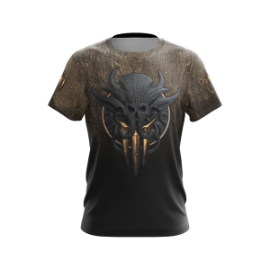 Baldur's Gate 3 Symbol Unisex 3D T-shirt Zip Hoodie   