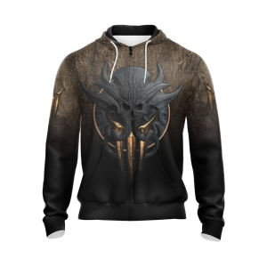 Baldur's Gate 3 Symbol Unisex 3D T-shirt Zip Hoodie   