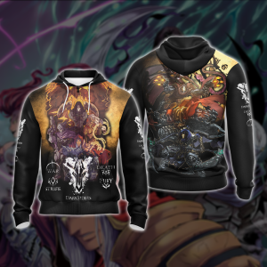 Darksiders 4 Horsemen Unisex 3D T-shirt Zip Hoodie Zip Hoodie S 