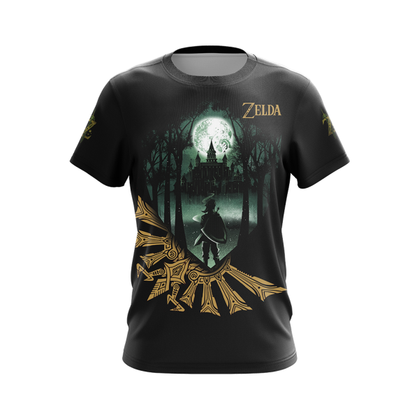The Legend Of Zelda Unisex 3D T-shirt Zip Hoodie
