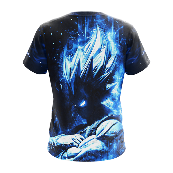 Dragon Ball Vegeta Unisex 3D T-shirt Zip Hoodie
