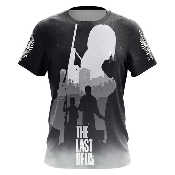 The Last Of Us Unisex 3D T-shirt Zip Hoodie