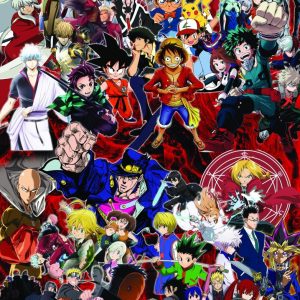 Anime Characters Complication (Dragon Ball, Naruto, One Piece, Bleach, Yu Gi Oh!, My hero academia, Pokemon, The metal Alchemist, ect.)