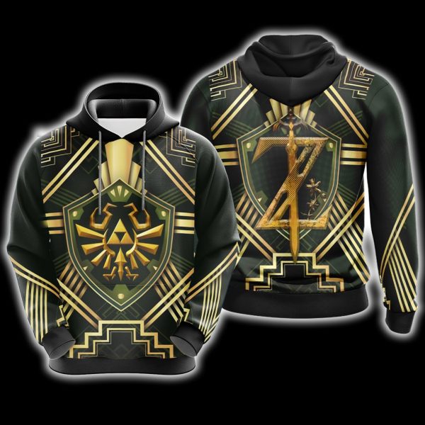 The Legend Of Zelda Unisex 3D Pullover Hoodie