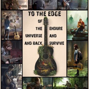 The Last Of Us Endure And Survive 3D Quilt Bed Set   