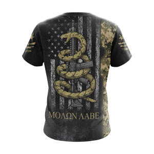 Molon Labe Come And Take Them Unisex 3D T-shirt