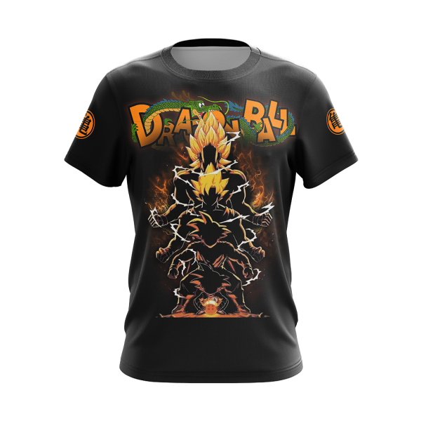 Dragon Ball Son Goku Power Unisex 3D T-shirt