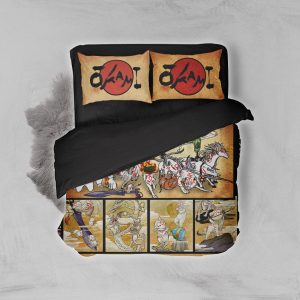 Okami Animals 3D Bed Set