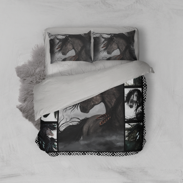 Majestic Horse 3D Bed Set