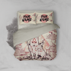 Okami-Customized 3D Bed Set