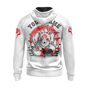 Ninetail fox Spirit - Customized New Unisex 3D Zip Up Hoodie