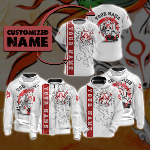 Ninetail fox Spirit - Customized New Unisex 3D Pullover Hoodie