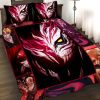 Bleach Ichigo Kurosaki Mask 3D Quilt Bed Set