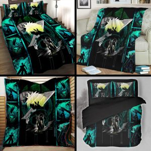 Final Fantasy Cloud Strife 3D Quilt Set   