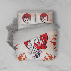 Okami Fox 3D Bed Set